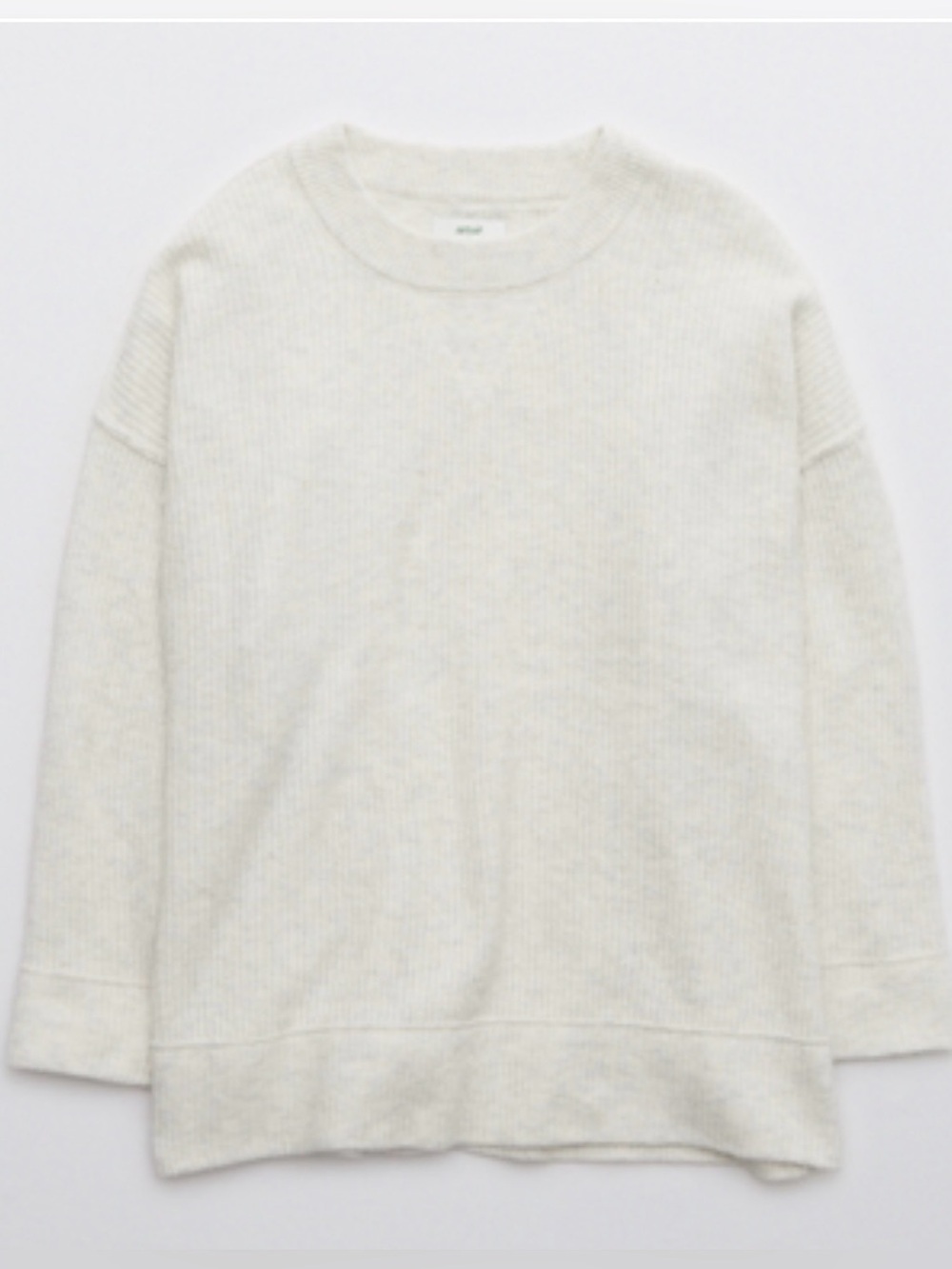 AERIE COZYUP RIBBED SWEATER